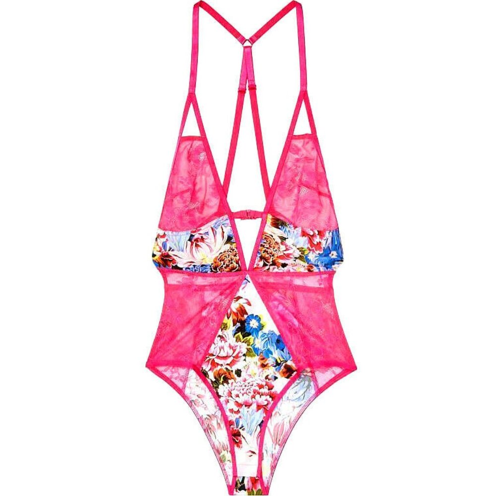 RARE Victorias Secret X Mary KATRANTZOU Plunge Teddy